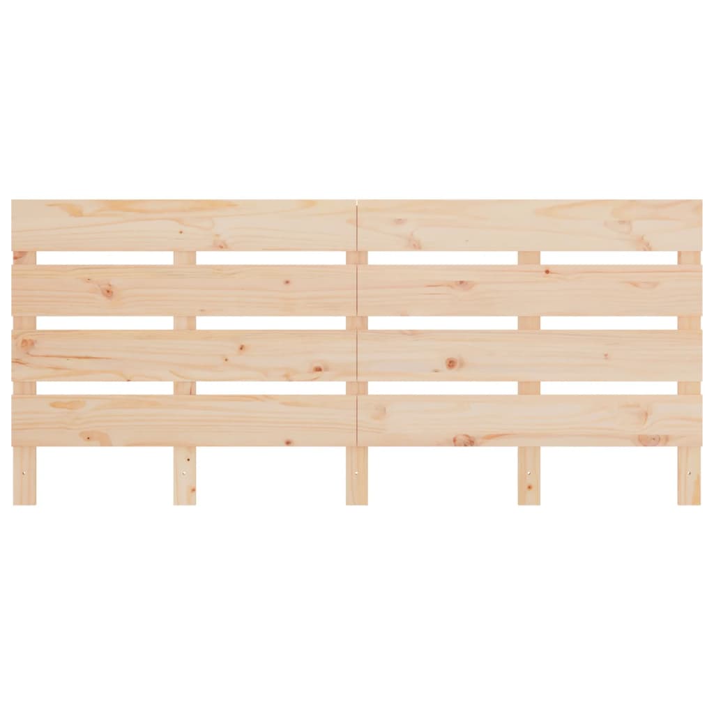 Cadre de lit sans matelas 135x190 cm bois de pin massif - XIOS
