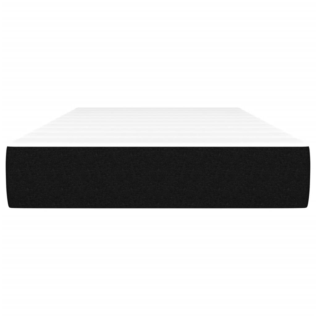 Matelas de lit à ressorts ensachés fermeté moyenne Noir 90x190x20 cm Tissu - XIOS