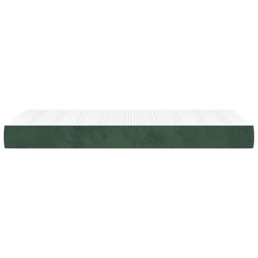 Matelas de lit à ressorts ensachés Vert foncé 90x200x20 cm - XIOS