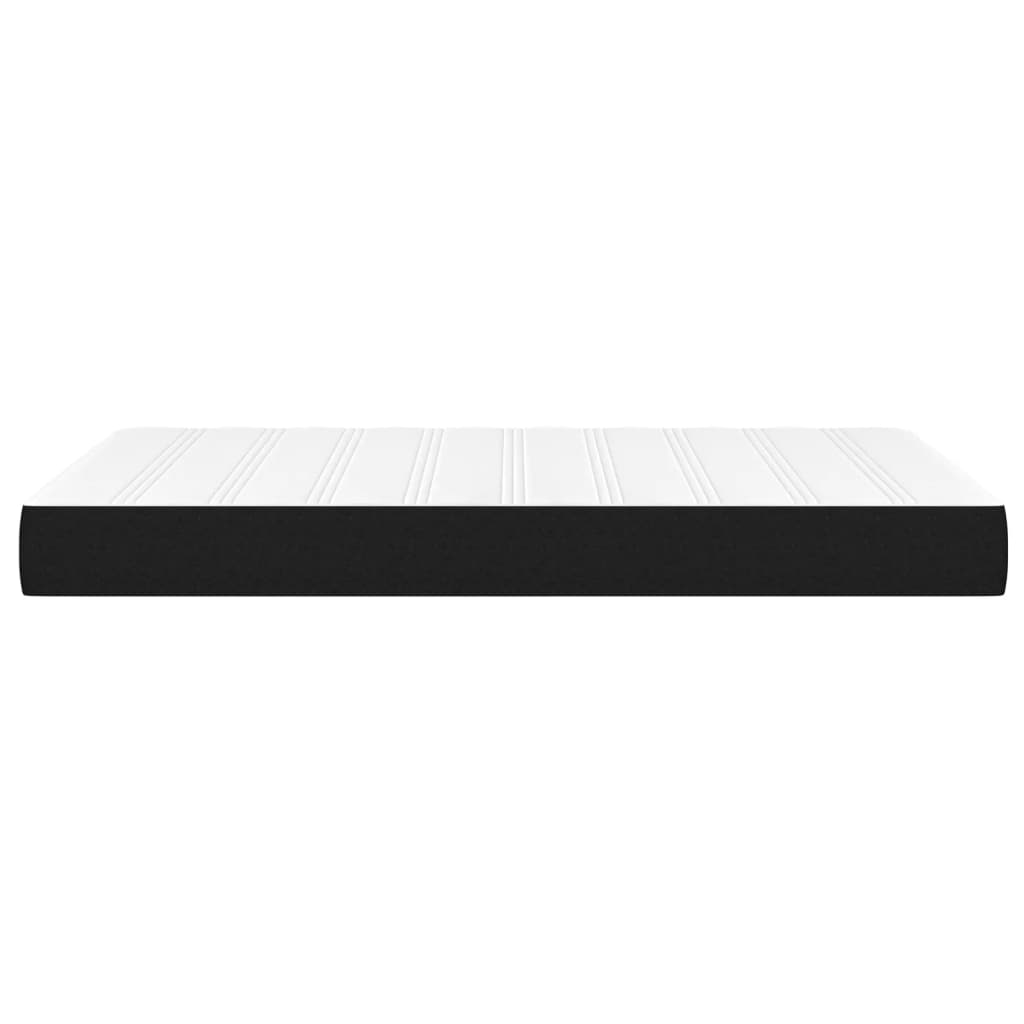 Matelas de lit à ressorts ensachés fermeté moyenne Noir 120x200x20 cm Tissu - XIOS