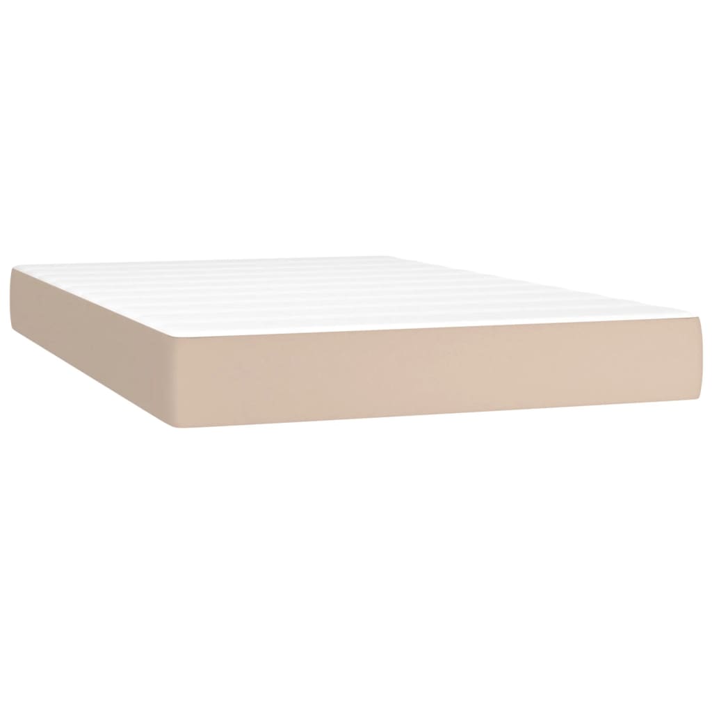 Matelas de lit à ressorts ensachés fermeté moyenne Cappuccino 120x200x20 cm - XIOS