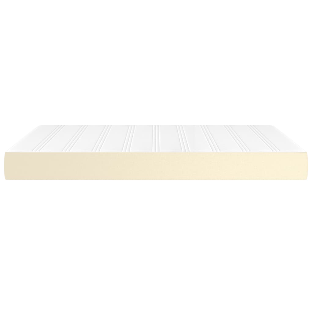 Matelas de lit à ressorts ensachés fermeté moyenne Crème 140x190x20 cm - XIOS
