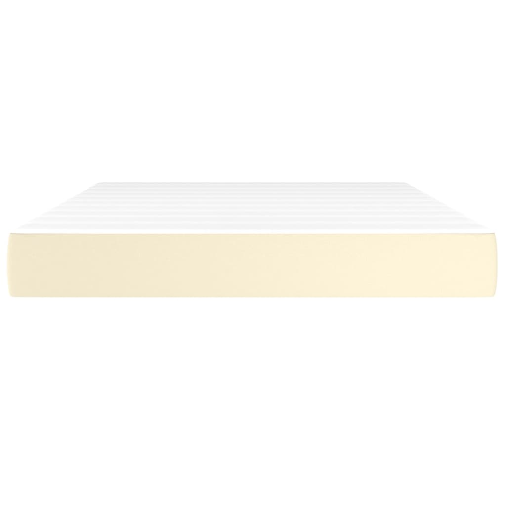 Matelas de lit à ressorts ensachés fermeté moyenne Crème 140x200x20 cm - XIOS