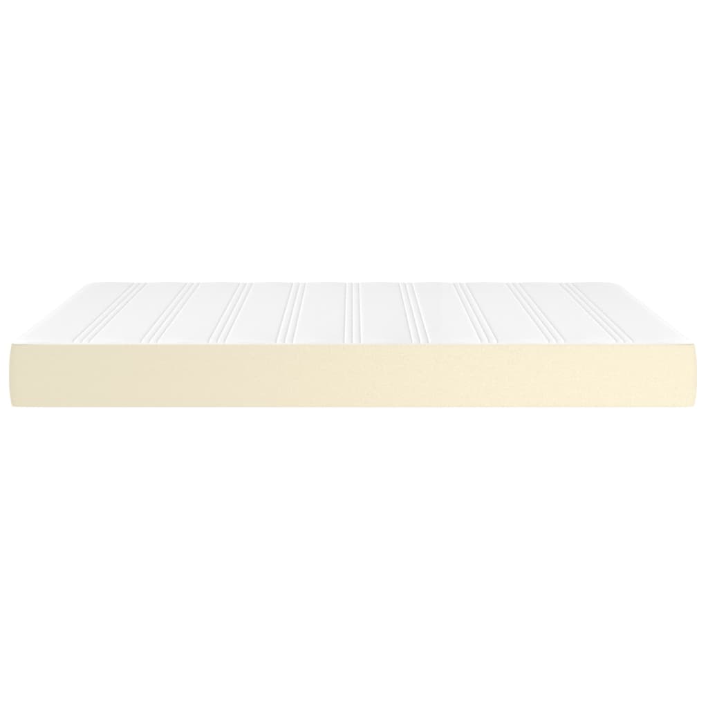 Matelas de lit à ressorts ensachés fermeté moyenne Crème 140x200x20 cm - XIOS