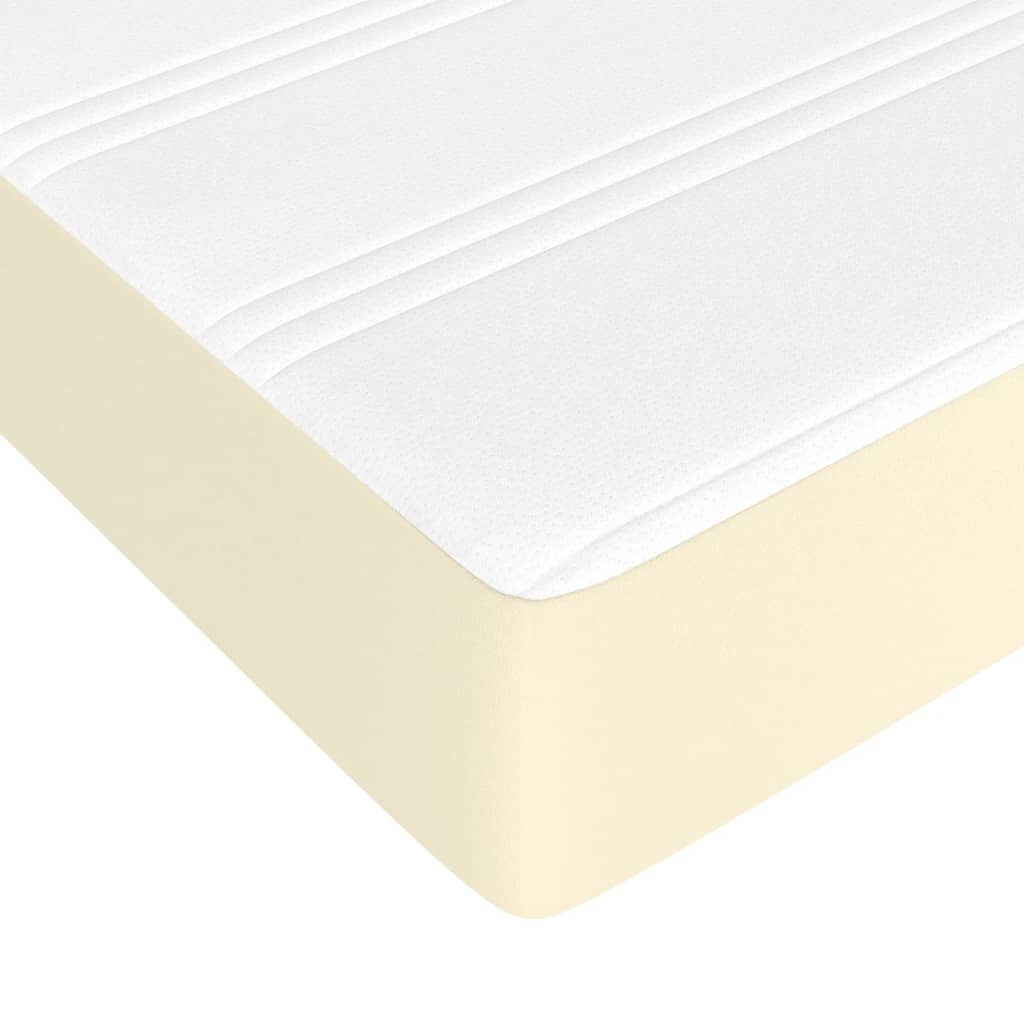 Matelas de lit à ressorts ensachés fermeté moyenne Crème 140x200x20 cm - XIOS