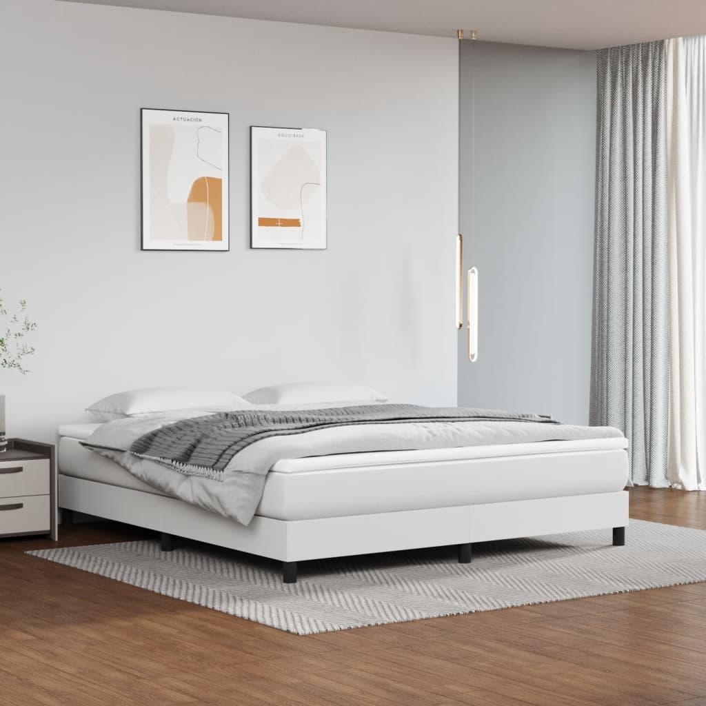 Matelas de lit à ressorts ensachés fermeté moyenne Blanc 160x200x20 cm - XIOS