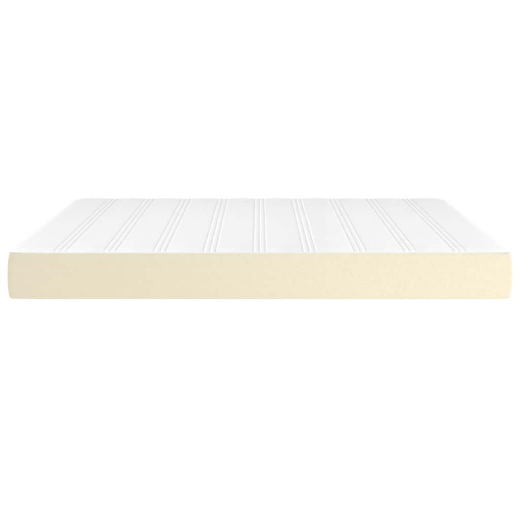 Matelas de lit à ressorts ensachés fermeté moyenne Crème 180x200x20 cm - XIOS
