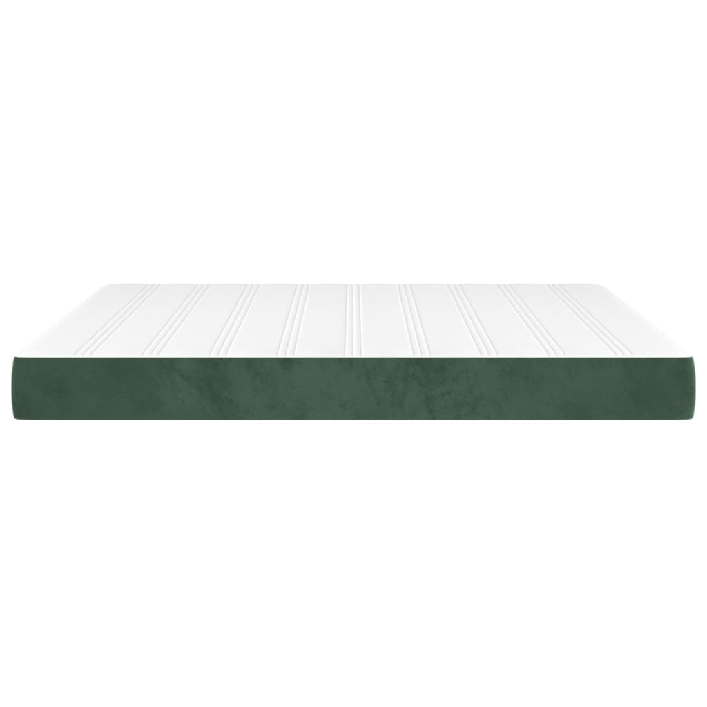 Matelas de lit à ressorts ensachés Vert foncé 180x200x20 cm - XIOS