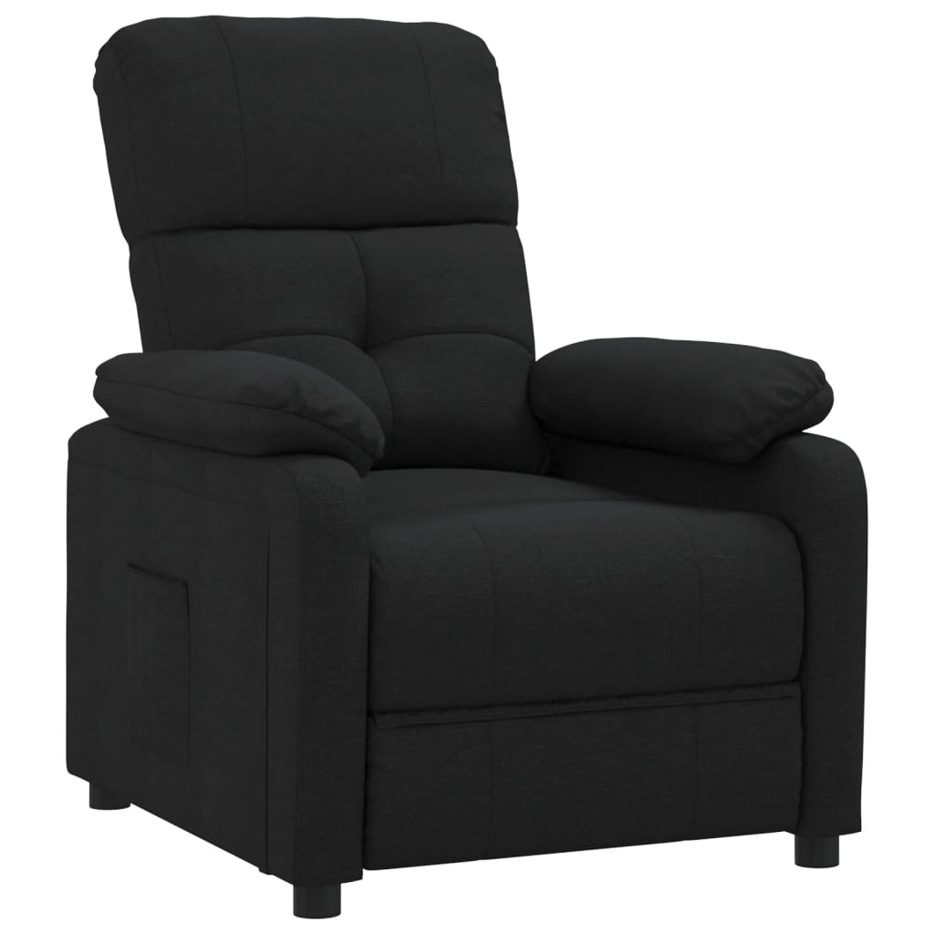 Fauteuil inclinable Noir Tissu - XIOS