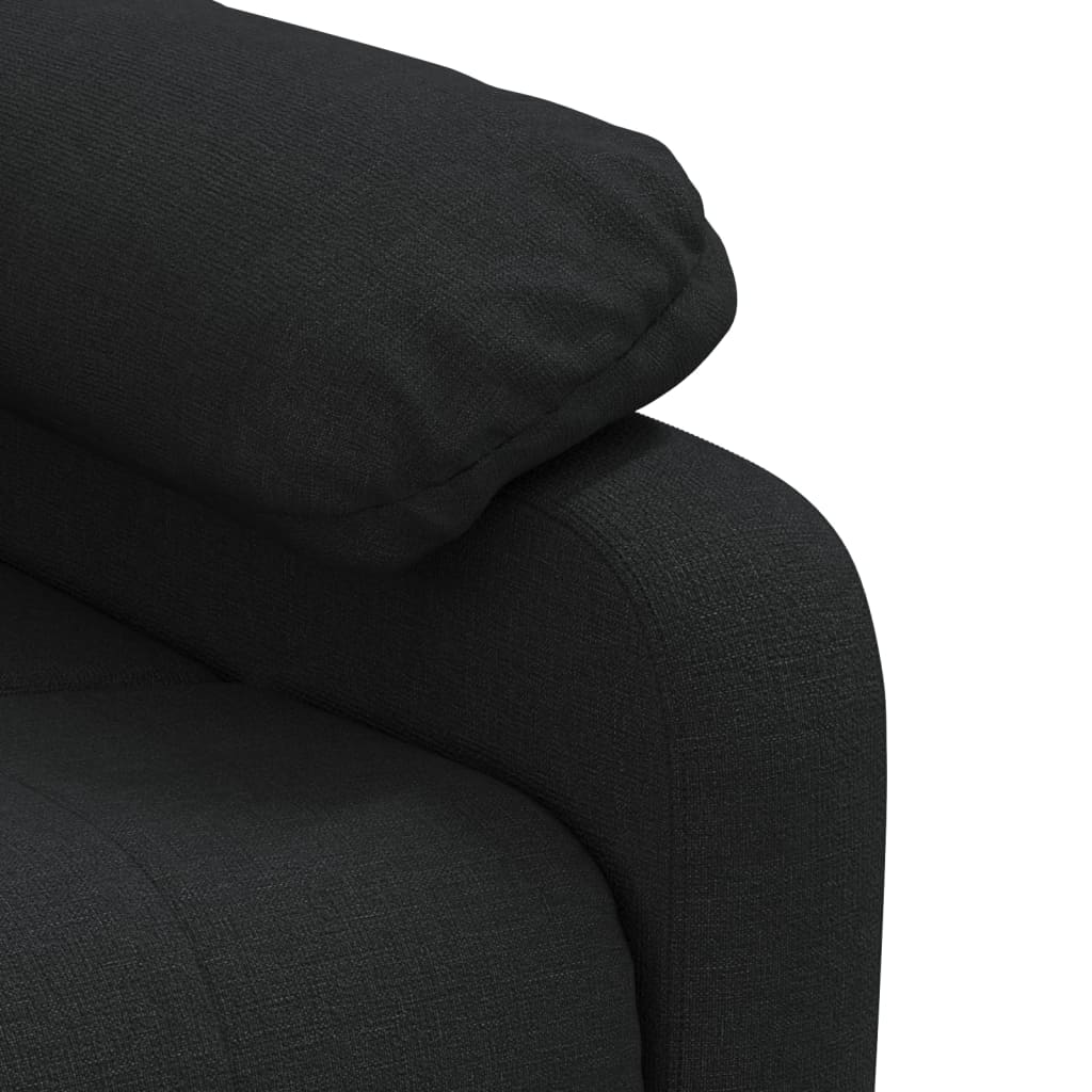 Fauteuil inclinable Noir Tissu - XIOS