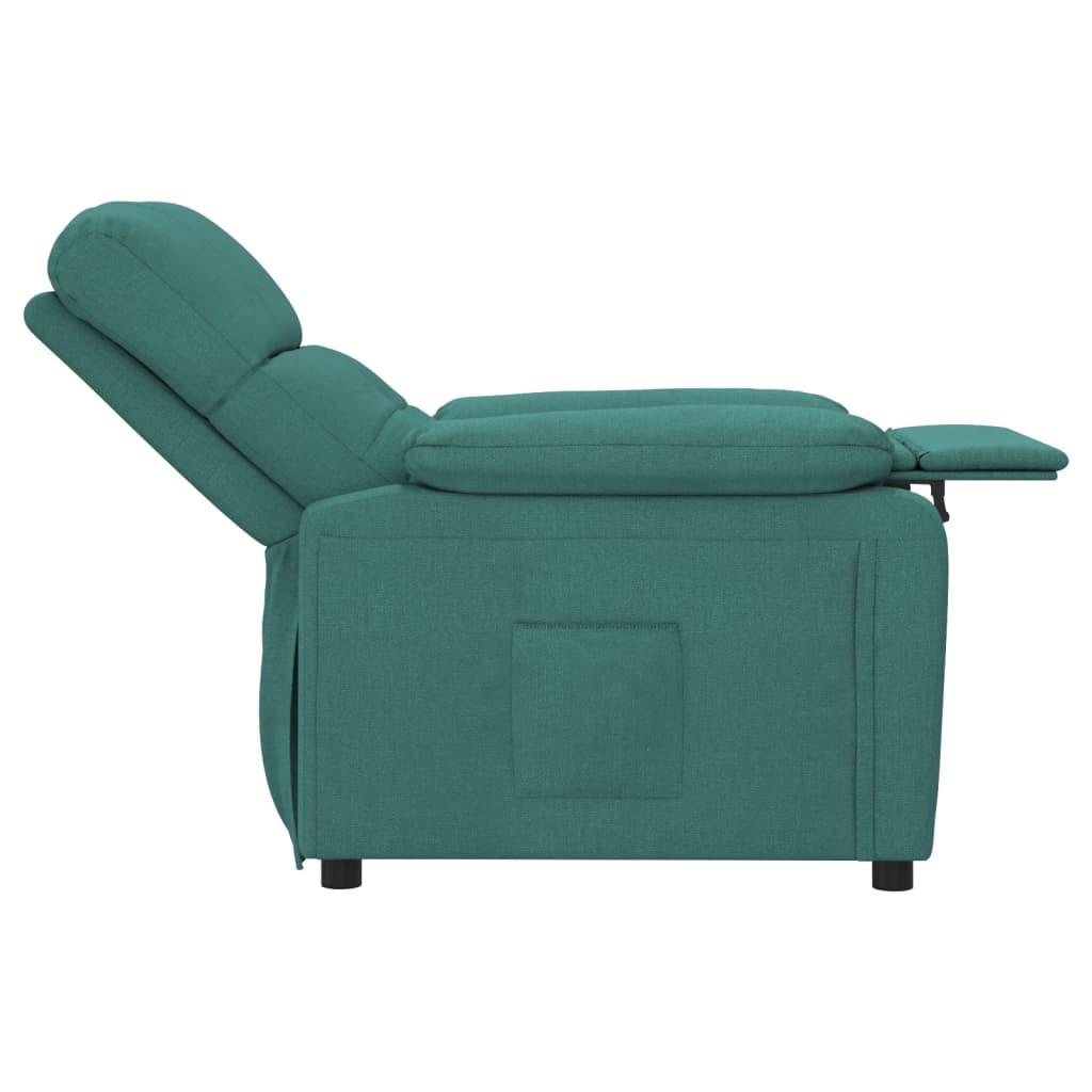 Fauteuil inclinable Vert foncé Tissu - XIOS