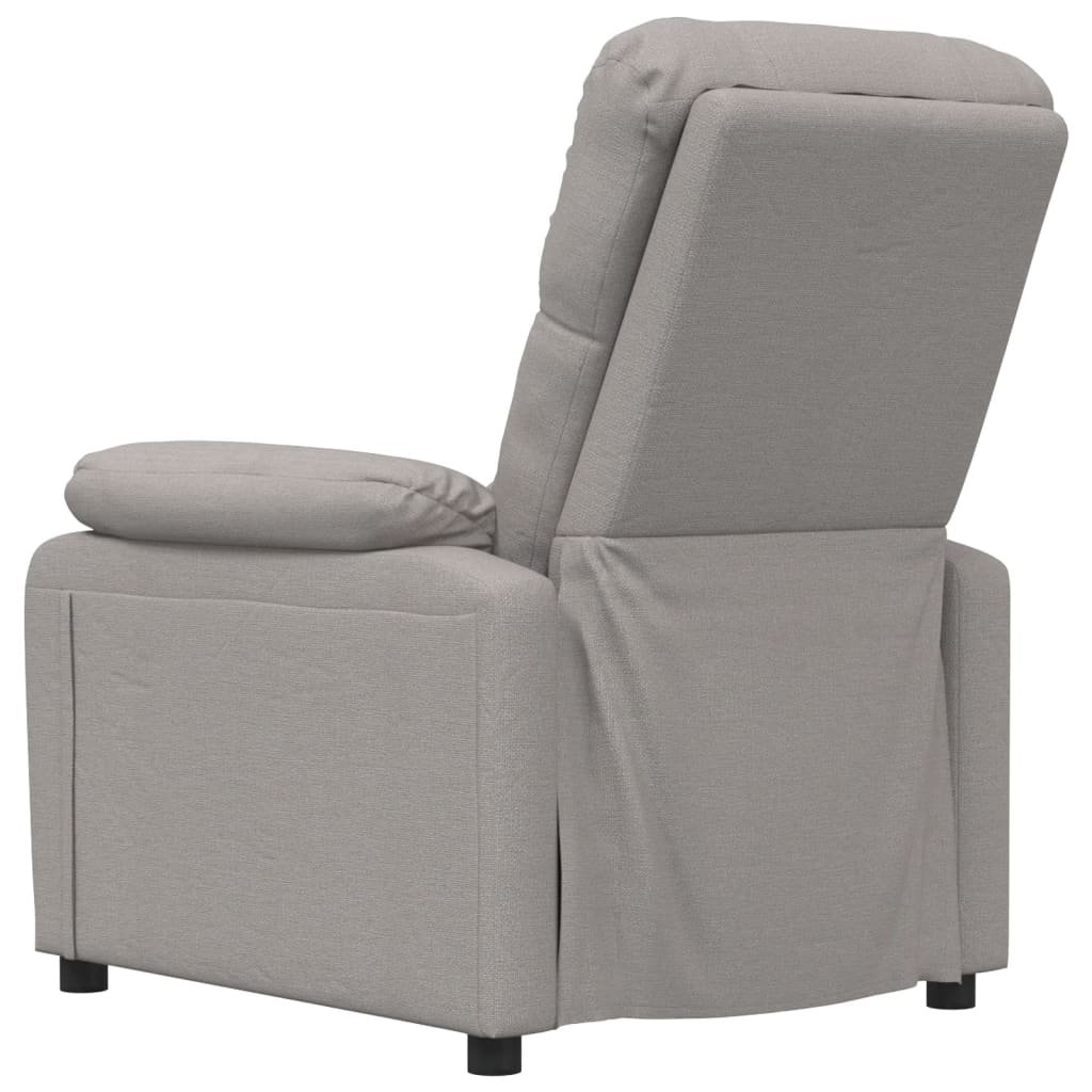 Fauteuil inclinable Taupe Tissu - XIOS