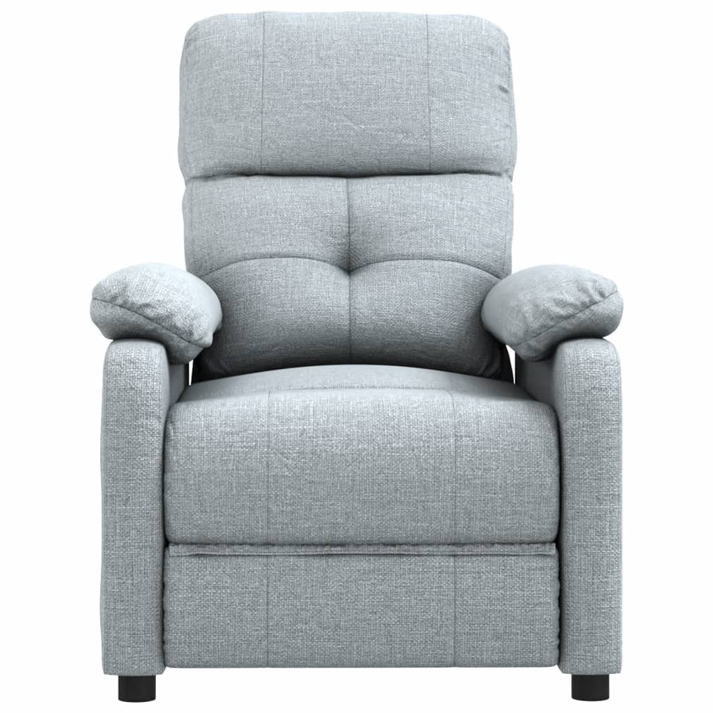 Fauteuil de massage Gris clair Tissu - XIOS