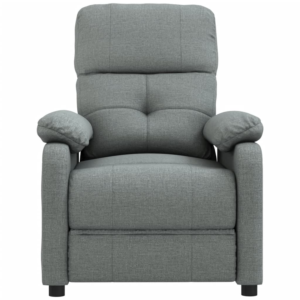 Fauteuil de massage Gris foncé Tissu - XIOS