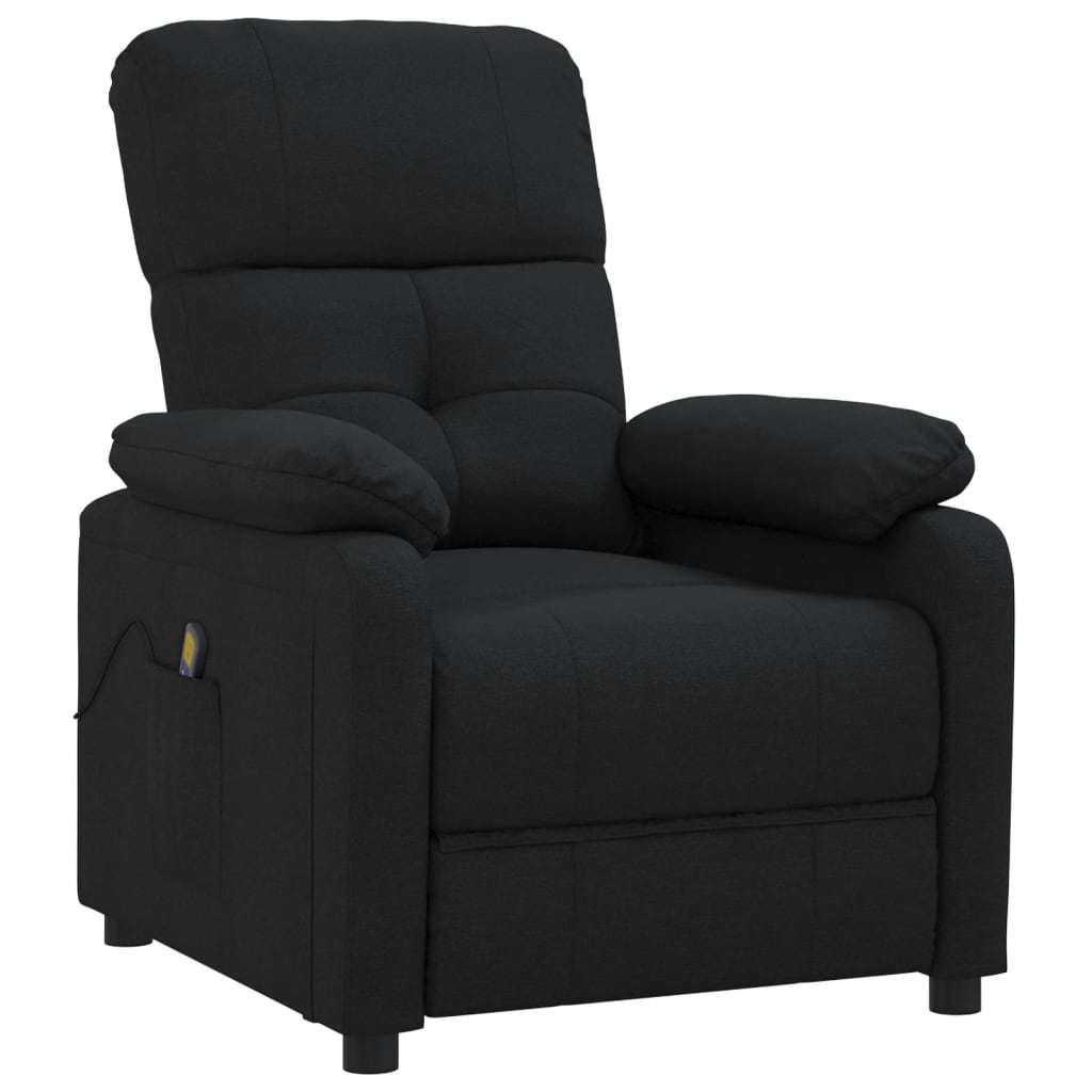 Fauteuil de massage Noir Tissu - XIOS