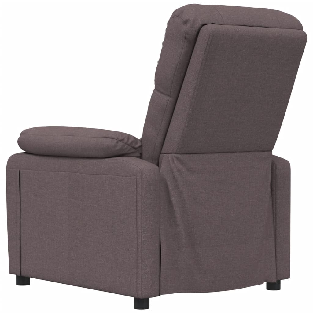 Fauteuil de massage Marron foncé Tissu - XIOS