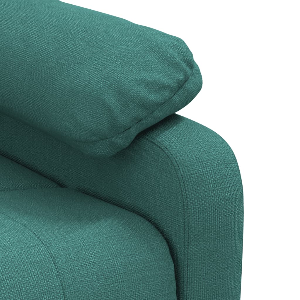 Fauteuil de massage Vert foncé Tissu - XIOS