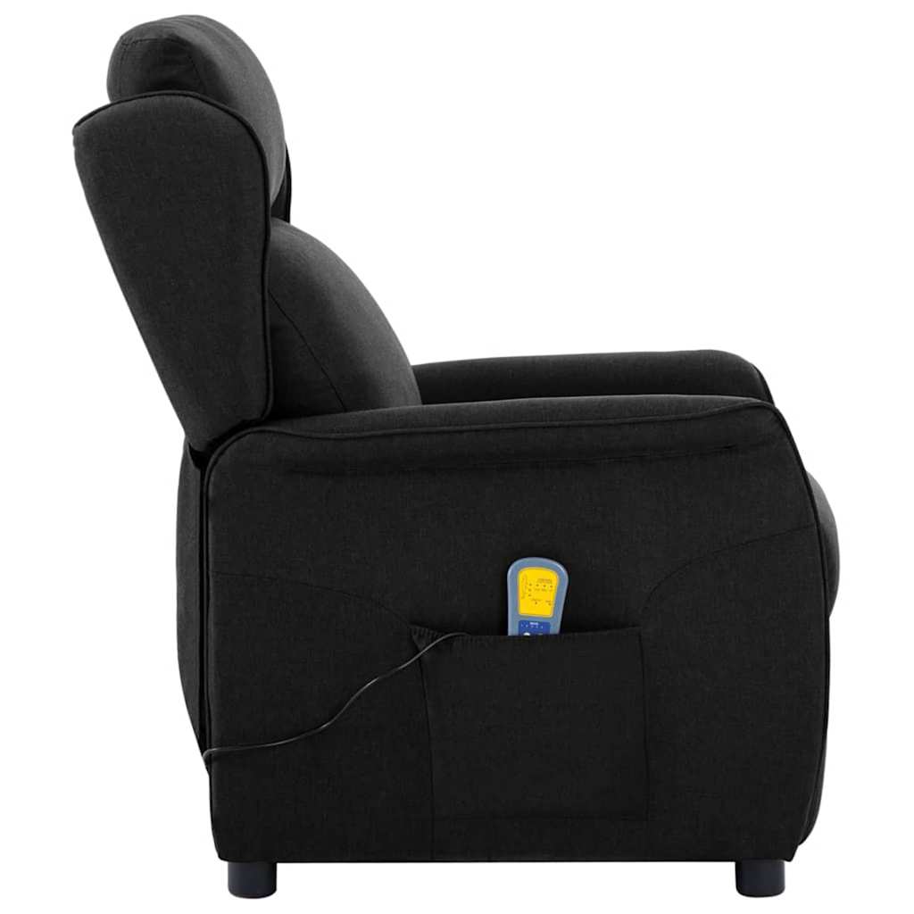 Chaise de massage Noir 93.5 x 67.5 x 101.5 cm tissu