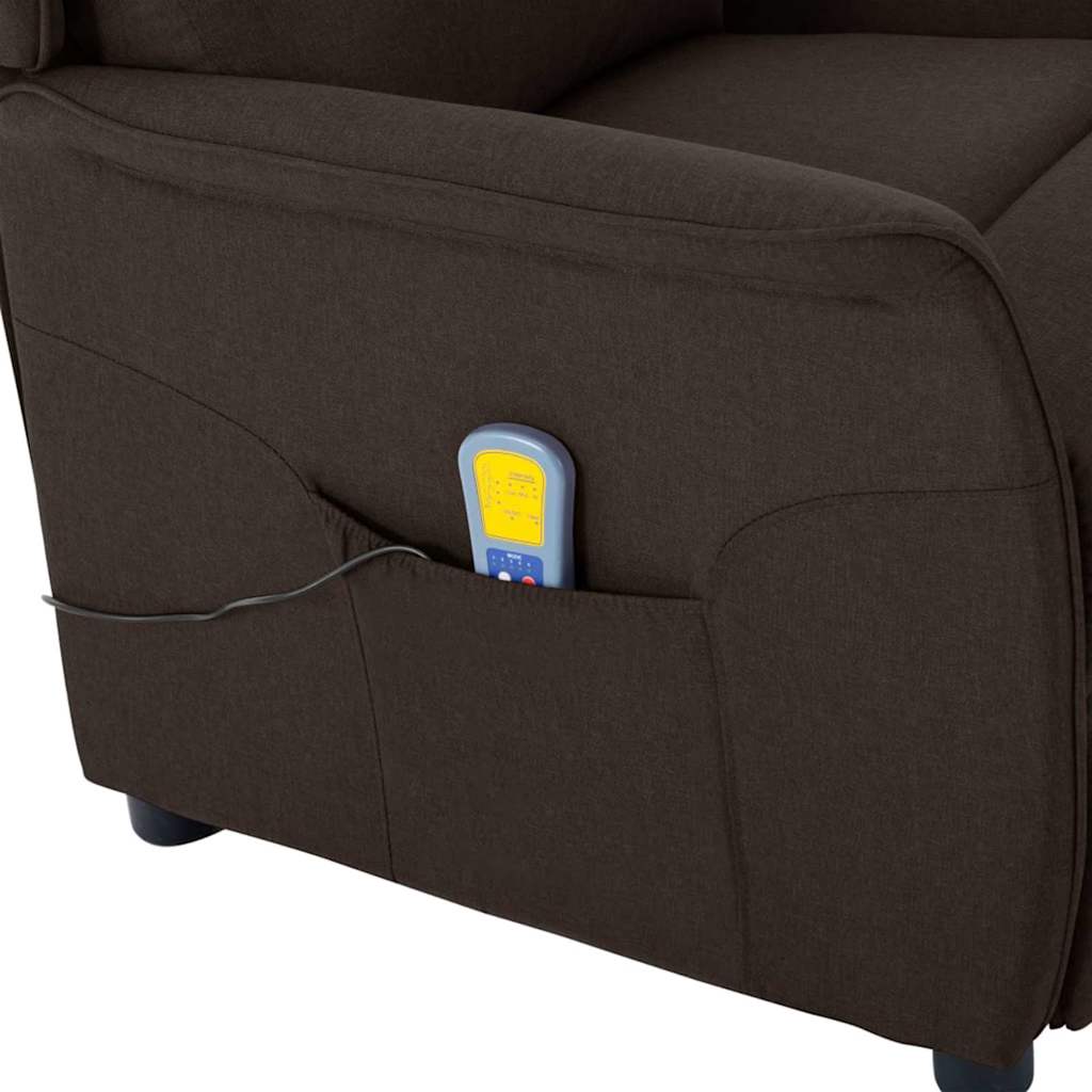 Chaise de massage Marron foncé 67.5 x 93.5 x 101.5 cm - XIOS