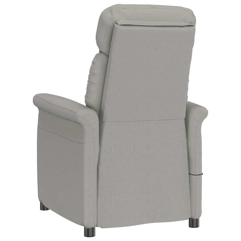 Chaise de massage Gris clair 70.5 x 96.5 x 95 cm Polyester - XIOS