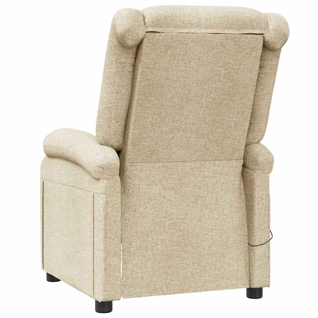 Fauteuil de massage Crème Tissu - XIOS
