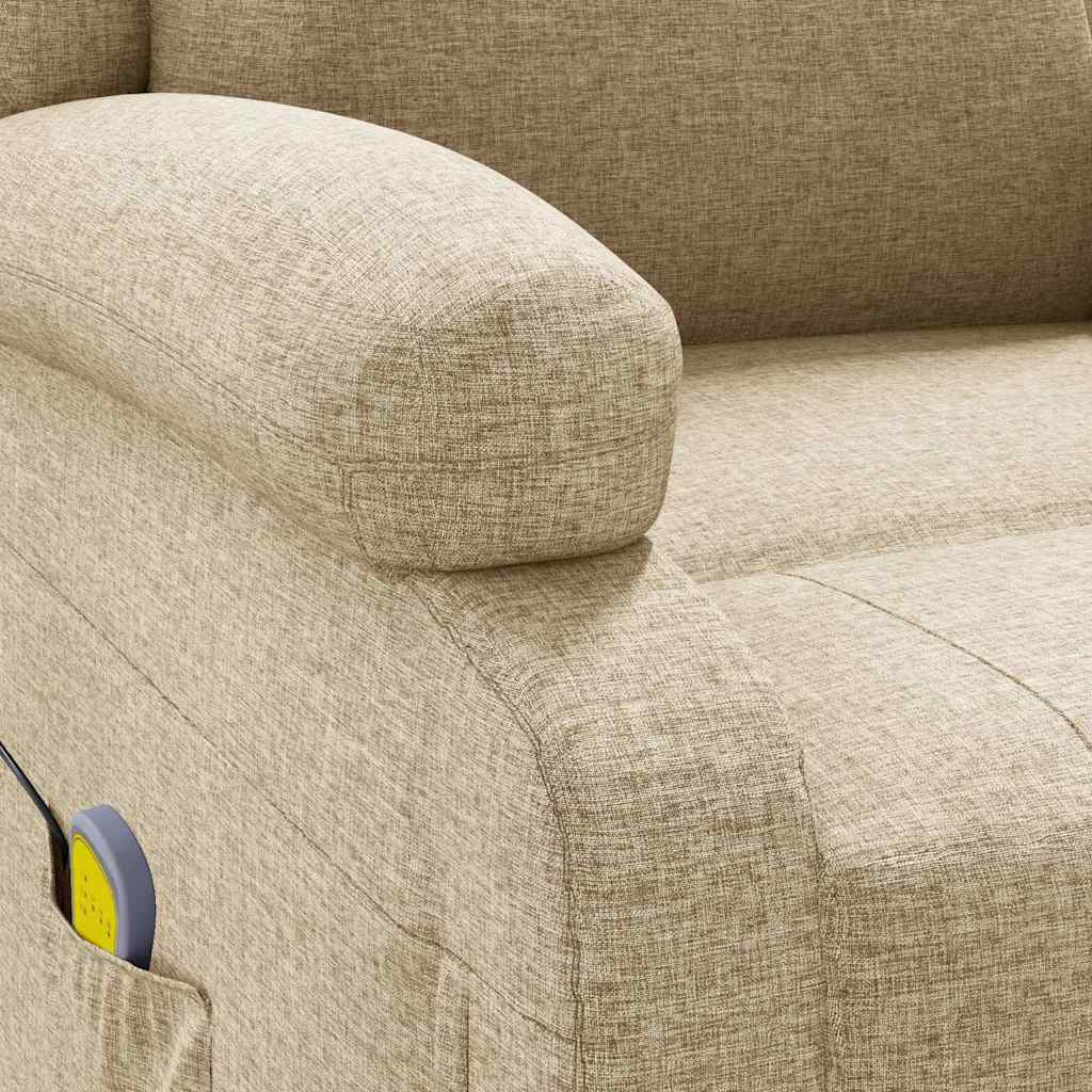 Fauteuil de massage Crème Tissu - XIOS