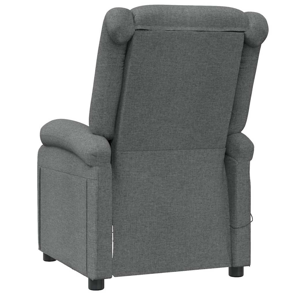 Fauteuil de massage Gris foncé Tissu - XIOS