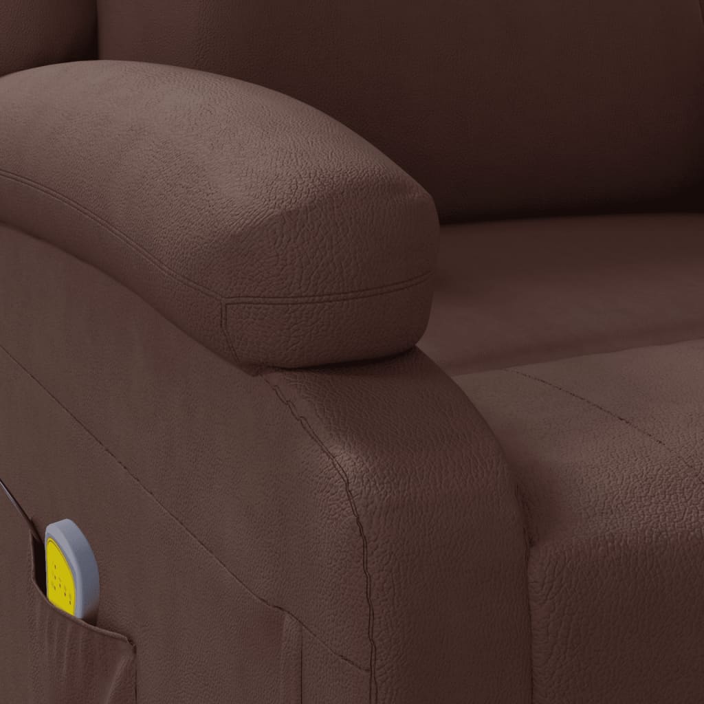 Fauteuil de massage Marron Similicuir - XIOS