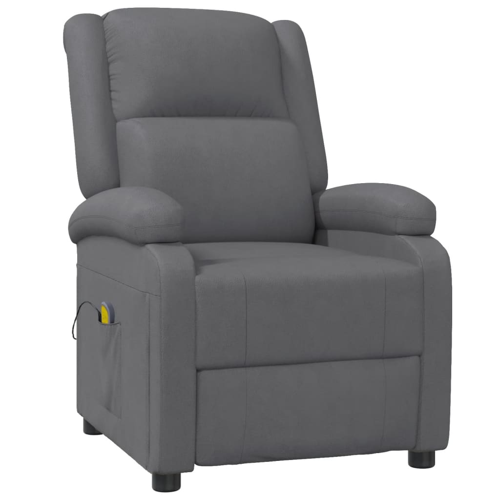Fauteuil de massage Anthracite Similicuir - XIOS