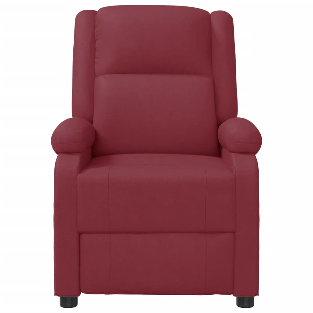 Fauteuil de massage Rouge bordeaux Similicuir - XIOS