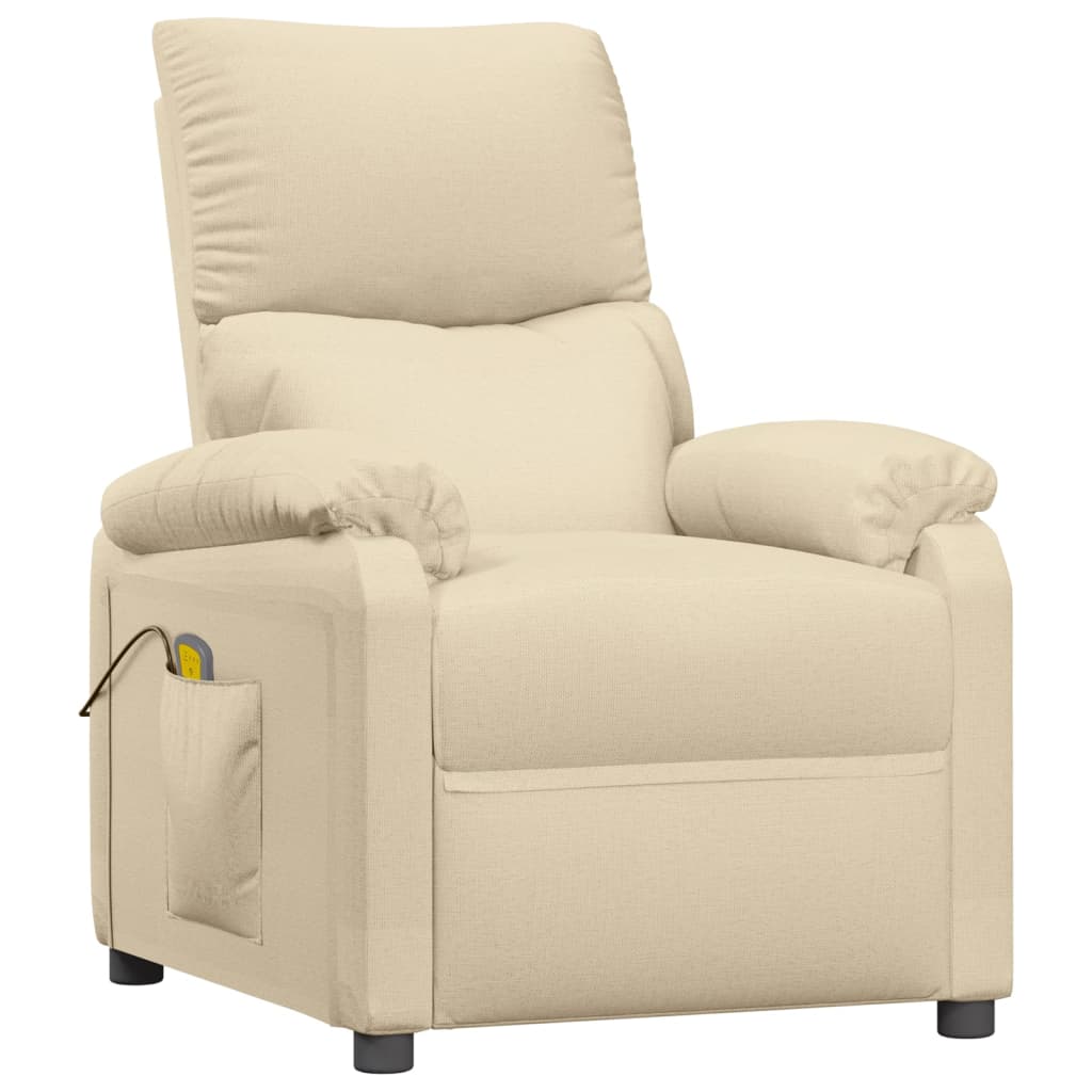 Fauteuil de massage Crème Tissu - XIOS