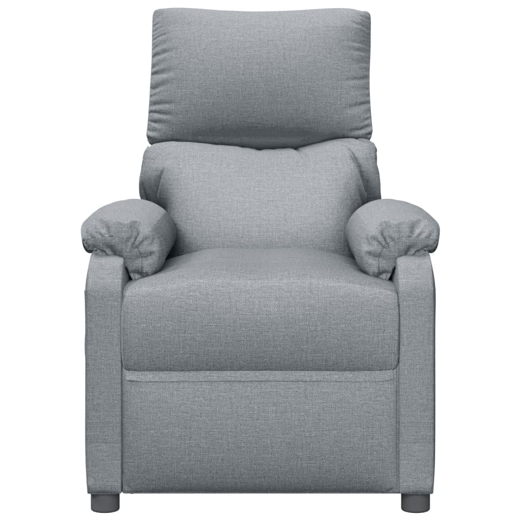 Fauteuil de massage Gris clair Tissu - XIOS