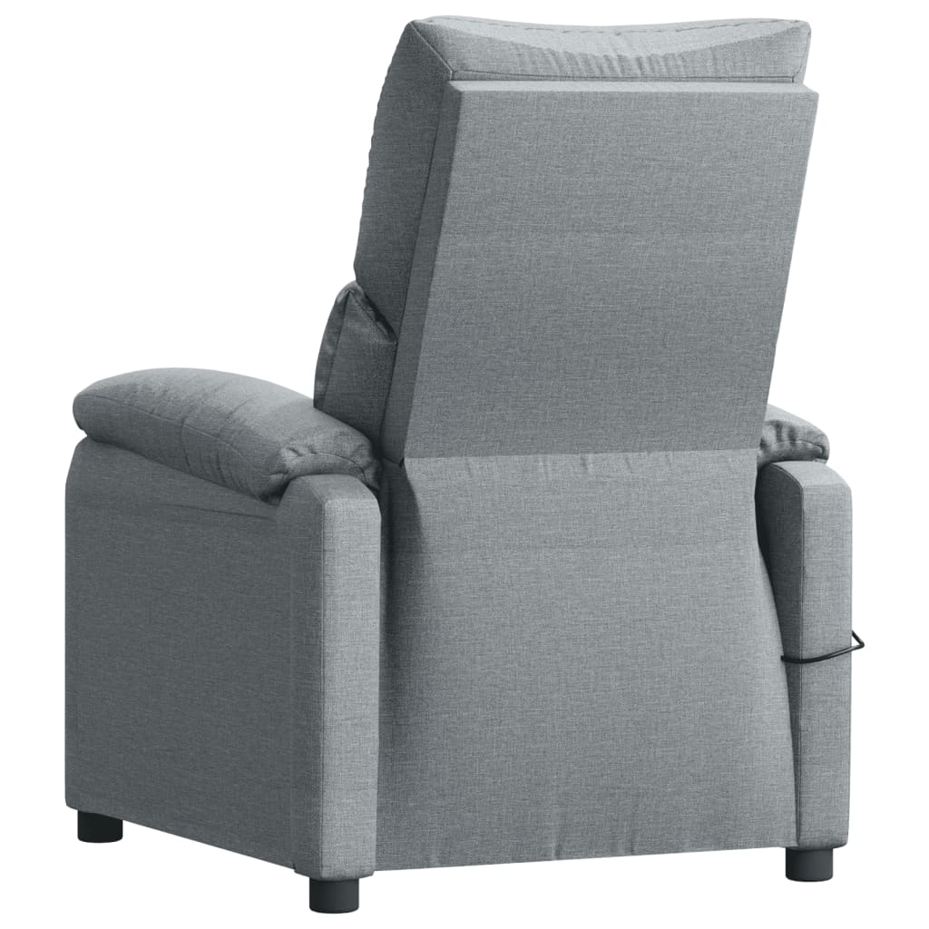 Fauteuil de massage Gris clair Tissu - XIOS