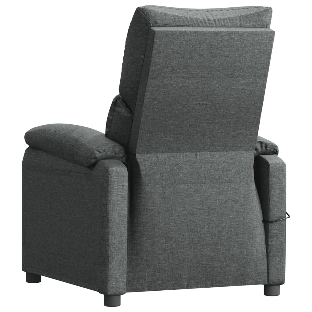 Fauteuil de massage Gris foncé Tissu - XIOS