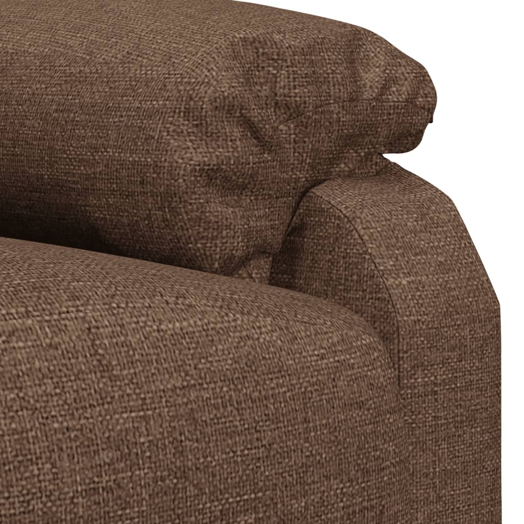 Fauteuil de massage Marron Tissu - XIOS