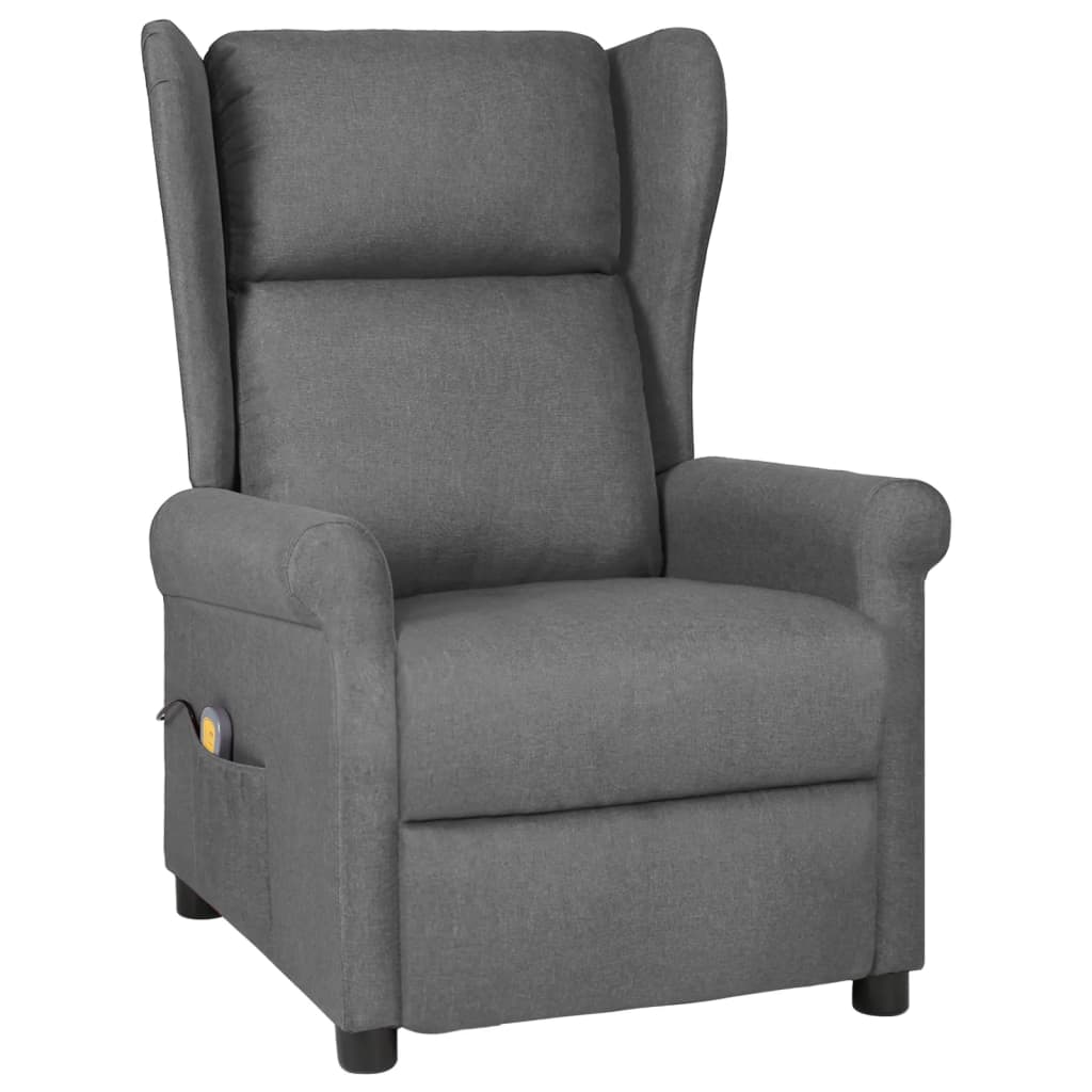 Fauteuil de massage Gris clair Tissu - XIOS