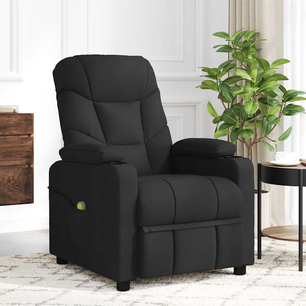 Fauteuil inclinable Noir Tissu - XIOS
