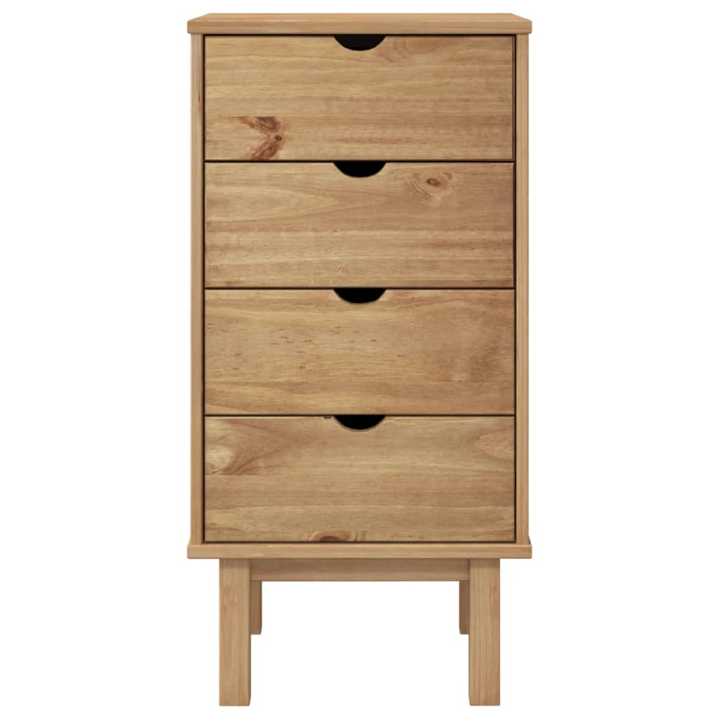 Commode OTTA 45x39x90 cm bois de pin massif - XIOS