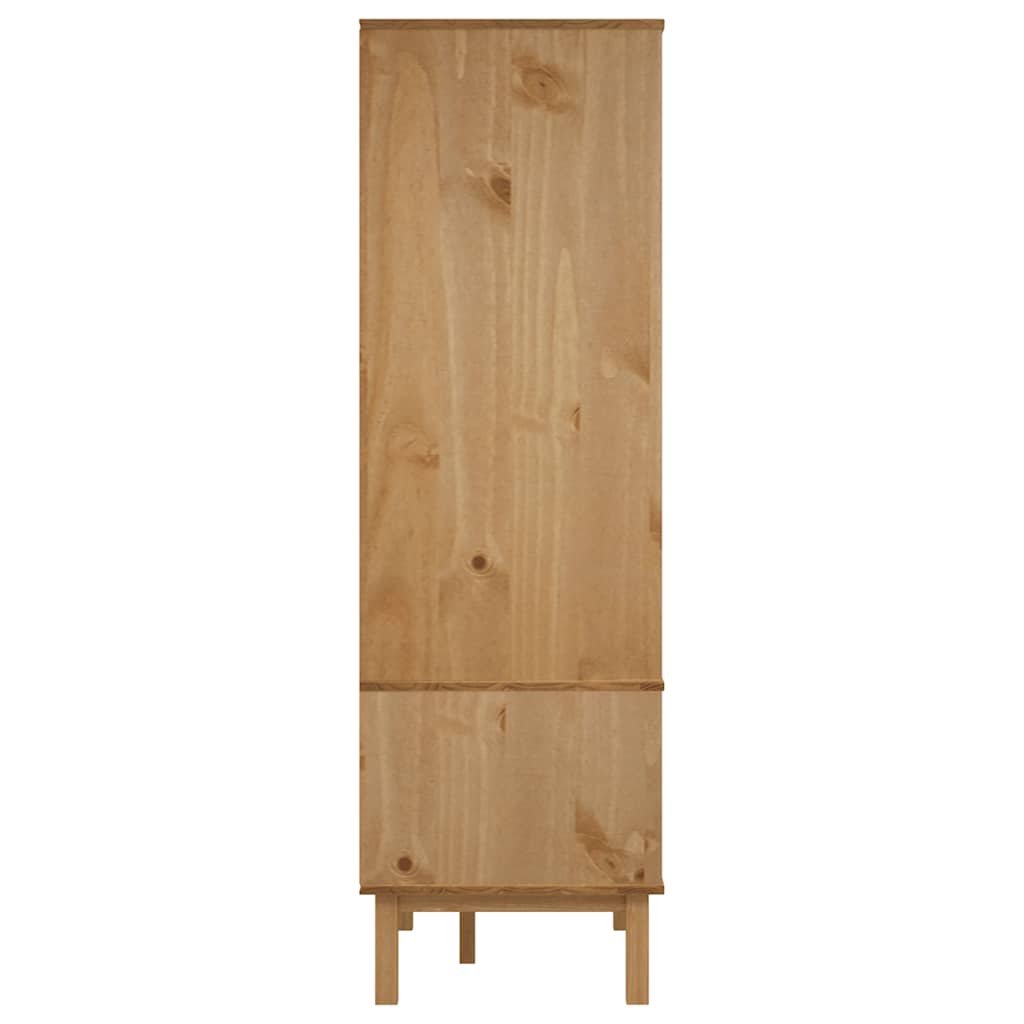 Garde-robe OTTA 76,5x53x172 cm Bois massif de pin - XIOS