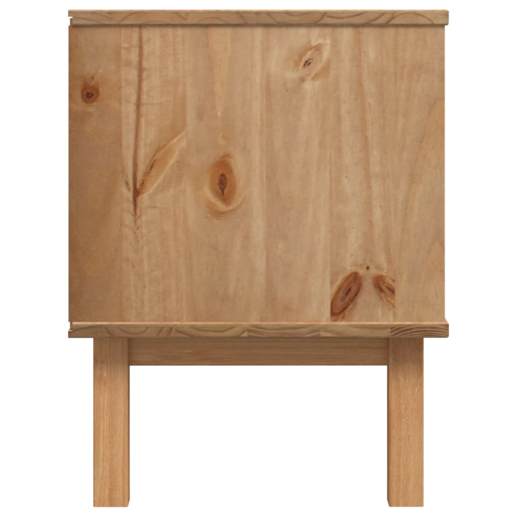 Meuble TV OTTA 113,5x43x57 cm Bois de pin massif - XIOS