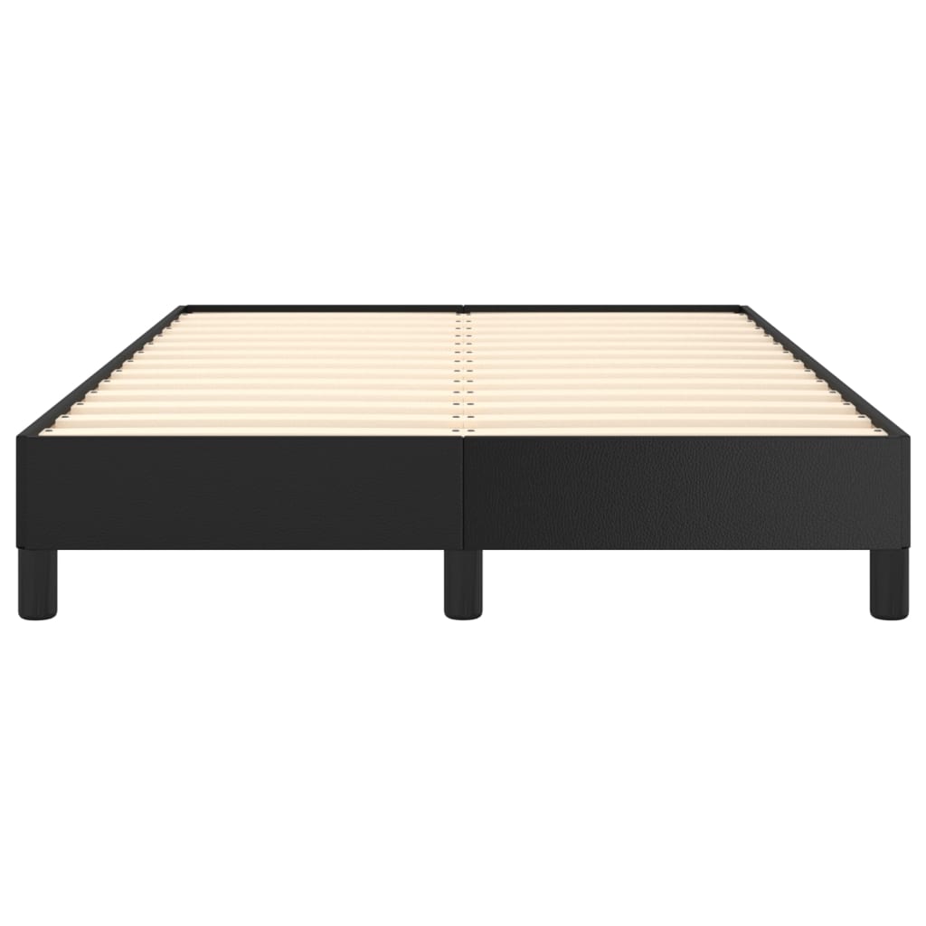 Cadre de lit sans matelas noir 120x200 cm similicuir - XIOS
