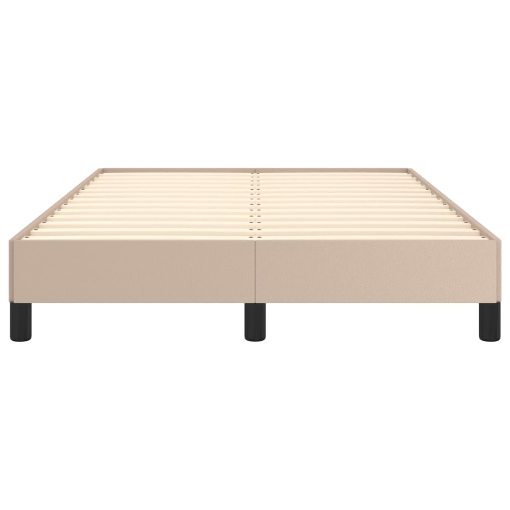 Cadre de lit sans matelas cappuccino 120x200 cm similicuir - XIOS