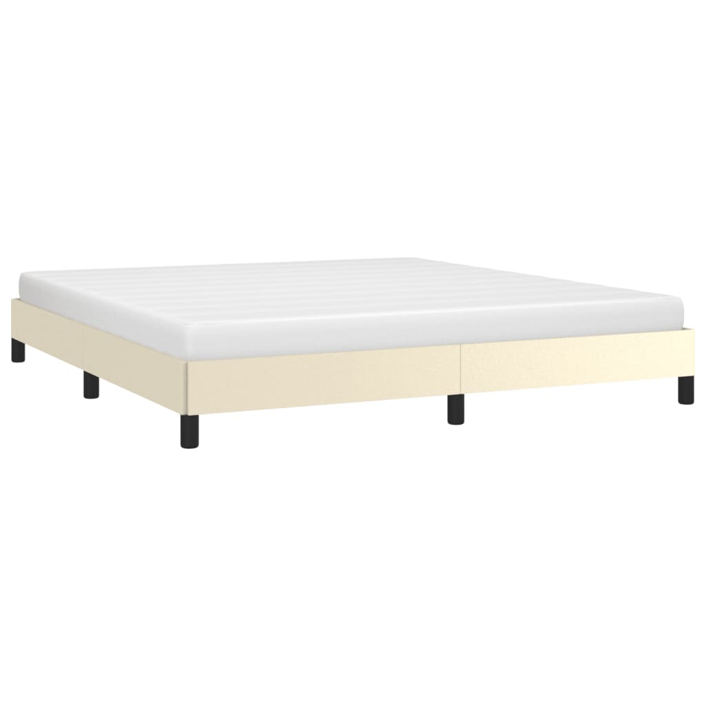 Cadre de lit sans matelas crème 180x200 cm similicuir - XIOS
