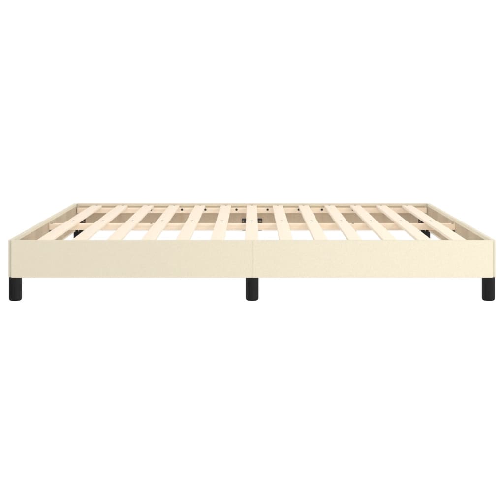 Cadre de lit sans matelas crème 180x200 cm similicuir - XIOS