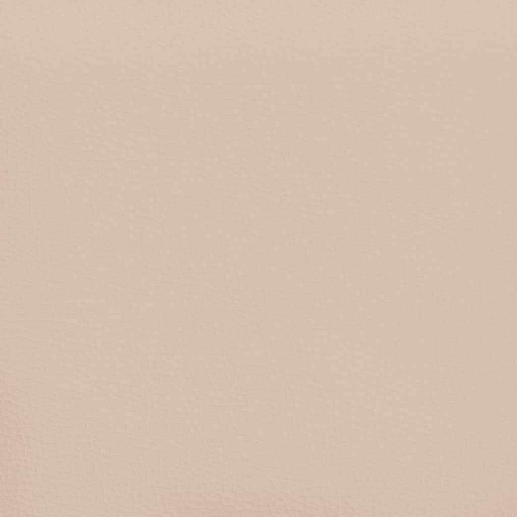 Cadre de lit avec tête de lit sans matelas cappuccino 90x190 cm - XIOS