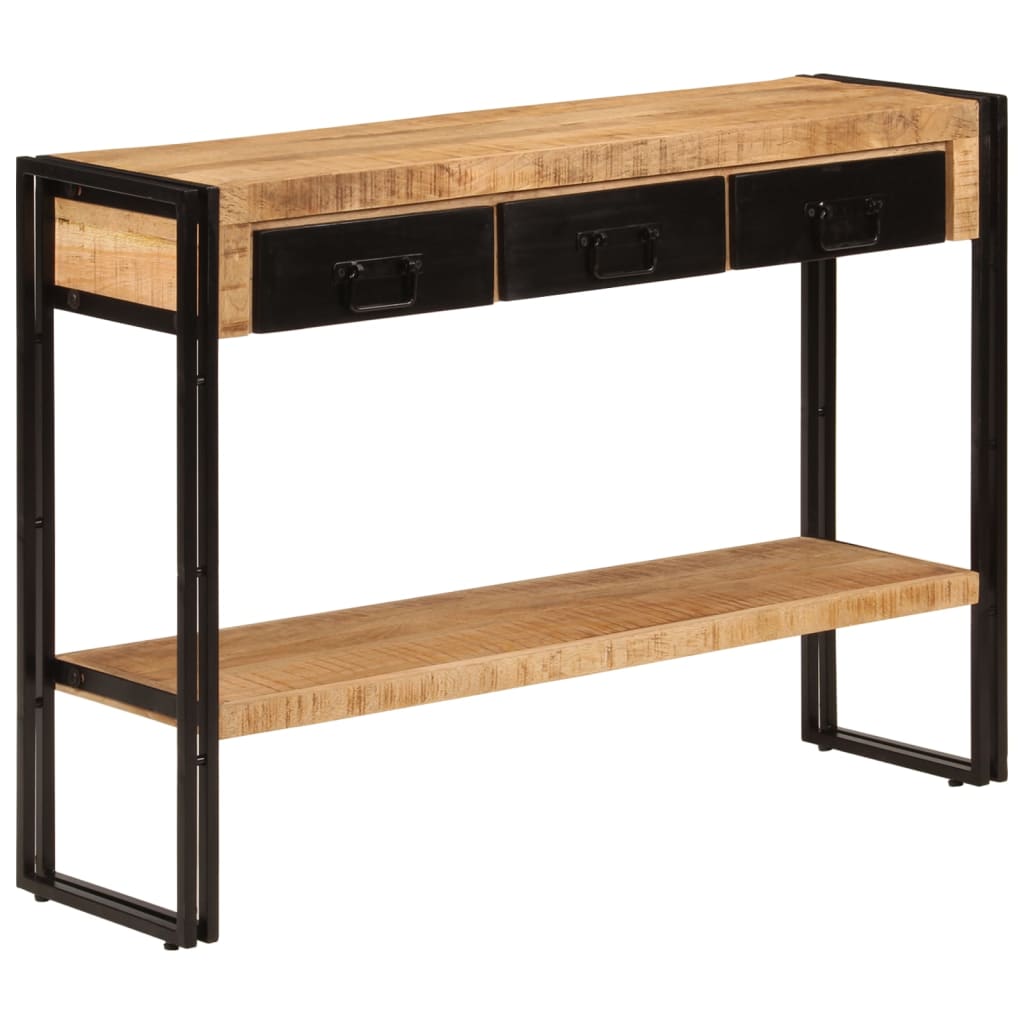 Table console 110x30x76 cm Bois de manguier solide - XIOS