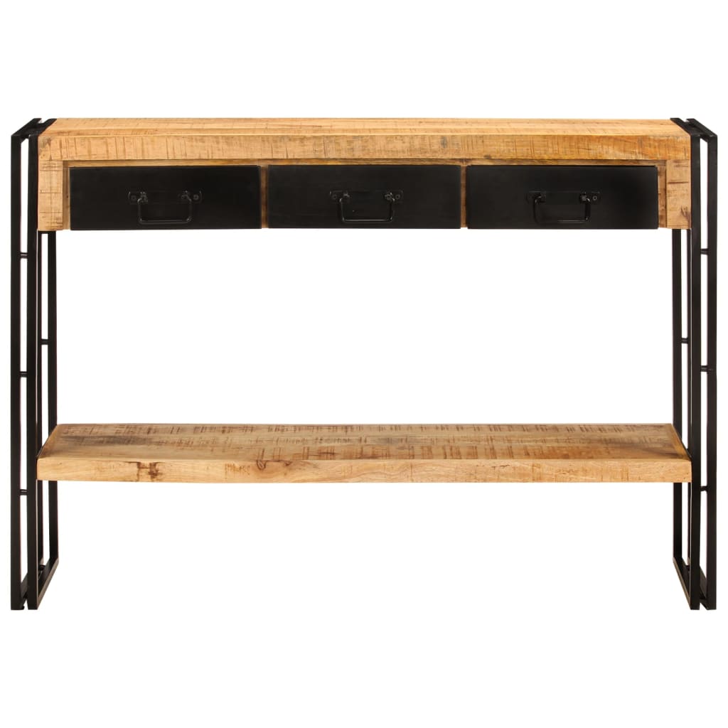 Table console 110x30x76 cm Bois de manguier solide - XIOS