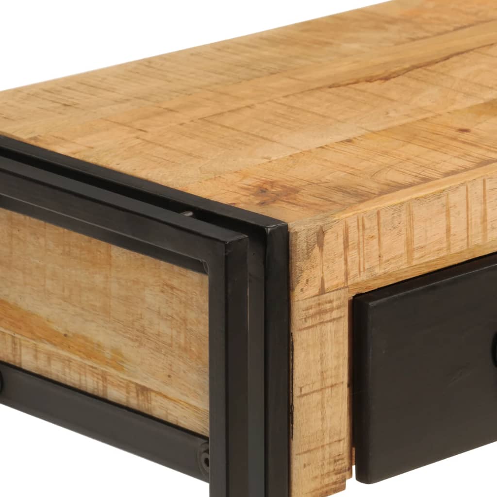 Table console 110x30x76 cm Bois de manguier solide - XIOS