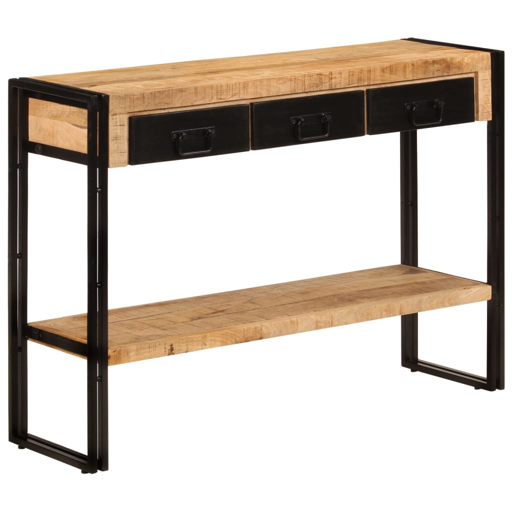 Table console 110x30x76 cm Bois de manguier solide - XIOS