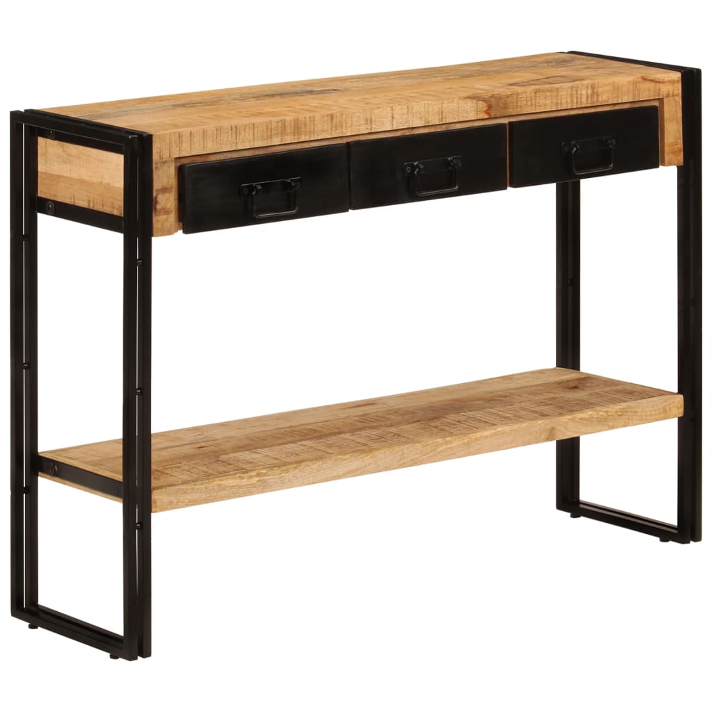 Table console 110x30x76 cm Bois de manguier solide - XIOS